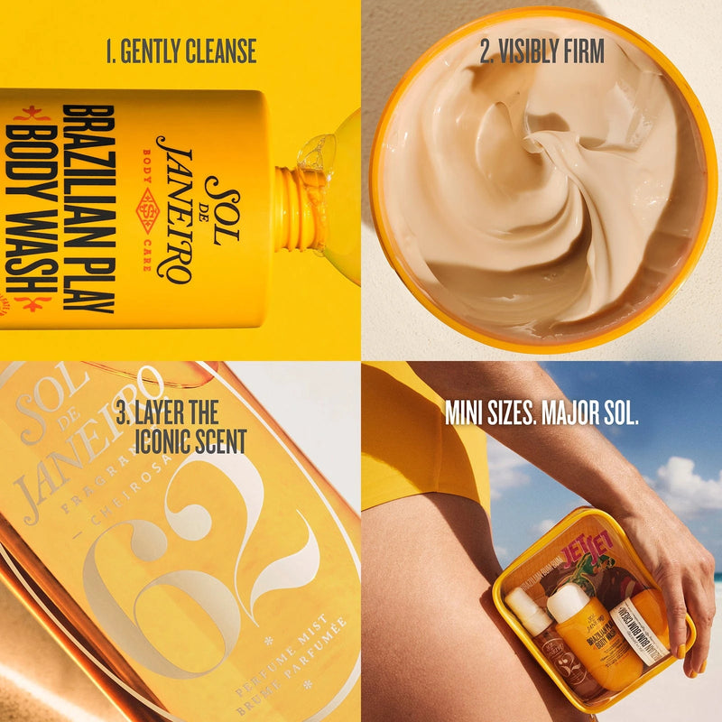 Sol de Janeiro Brazilian Bum Bum Cream Set in Cheirosa 62 (3-Piece)