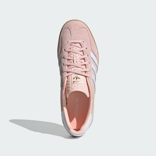 adidas Originals Gazelle Indoor Sneakers (Pink/White)