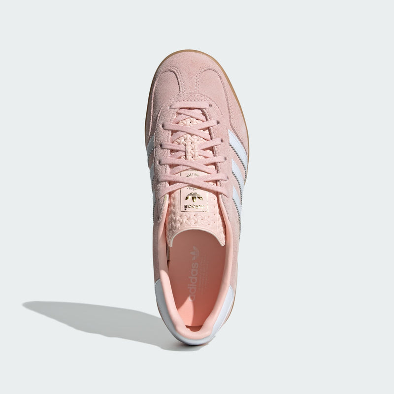 adidas Originals Gazelle Indoor Sneakers (Pink/White)