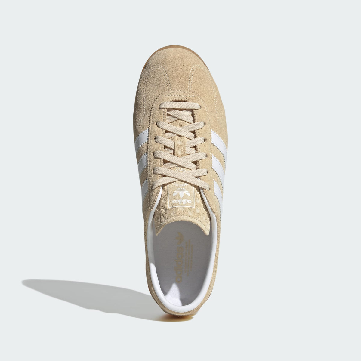 adidas Originals Gazelle Lo Pro Sneakers (Beige/White)