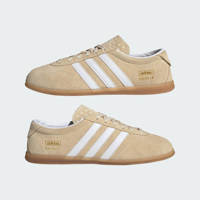 adidas Originals Gazelle Lo Pro Sneakers (Beige/White)