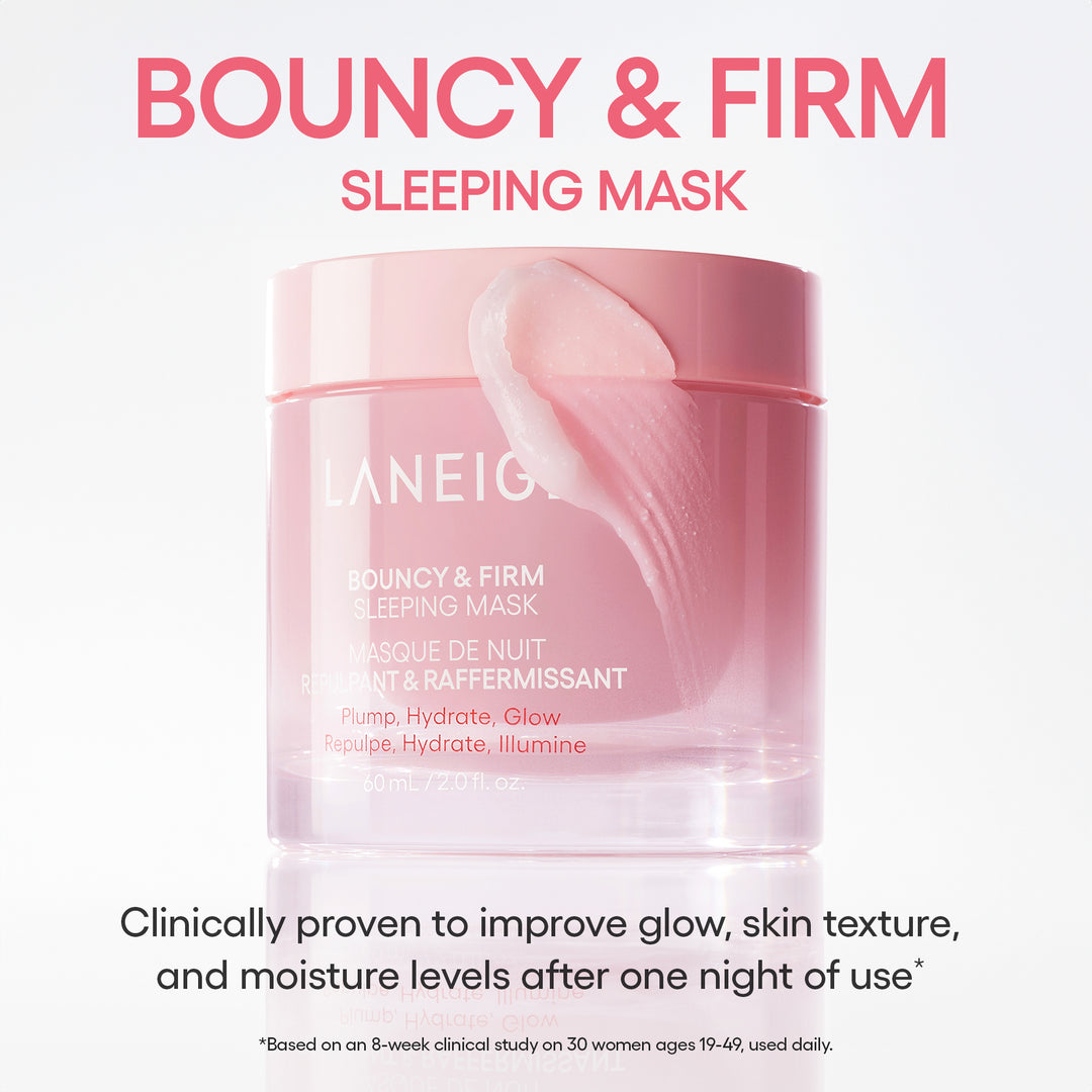 Laneige Plump & Hydrate Trio (Bouncy Serum, Sleeping Mask and Eye Mask)