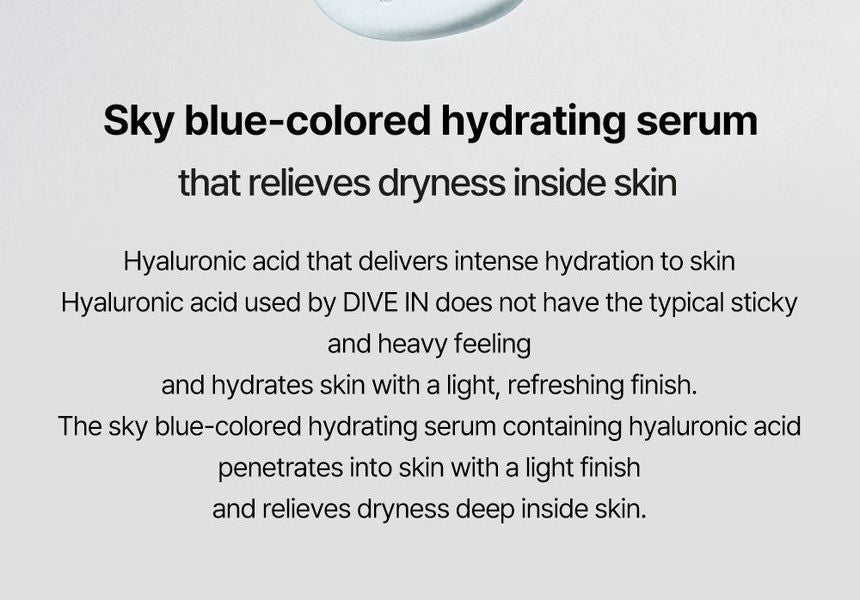 Torriden Dive In Low Molecular Hyaluronic Acid Serum