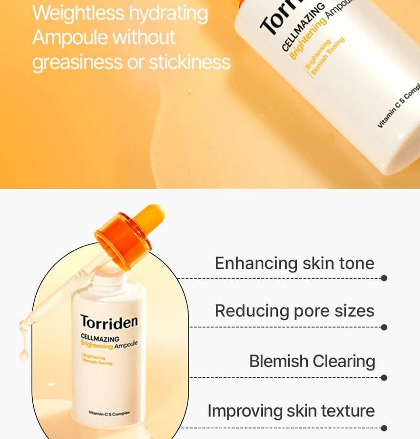 Torriden Cellmazing Brightening Ampoule