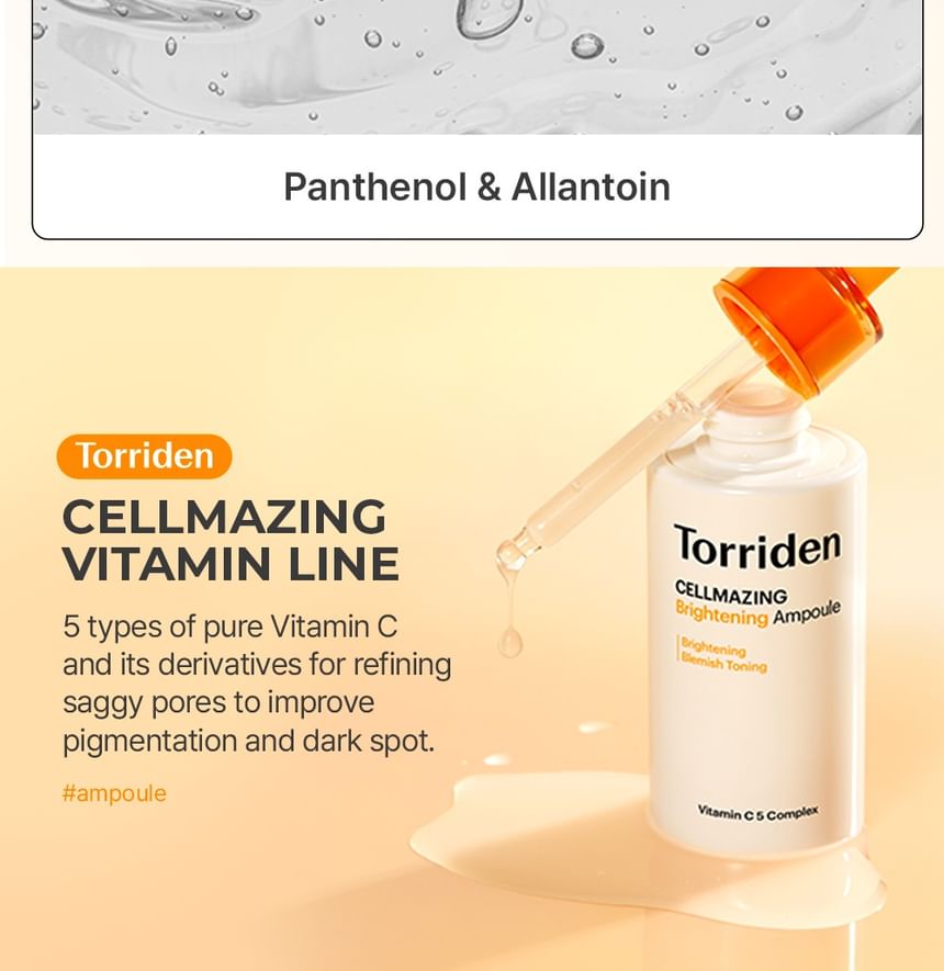 Torriden Cellmazing Brightening Ampoule