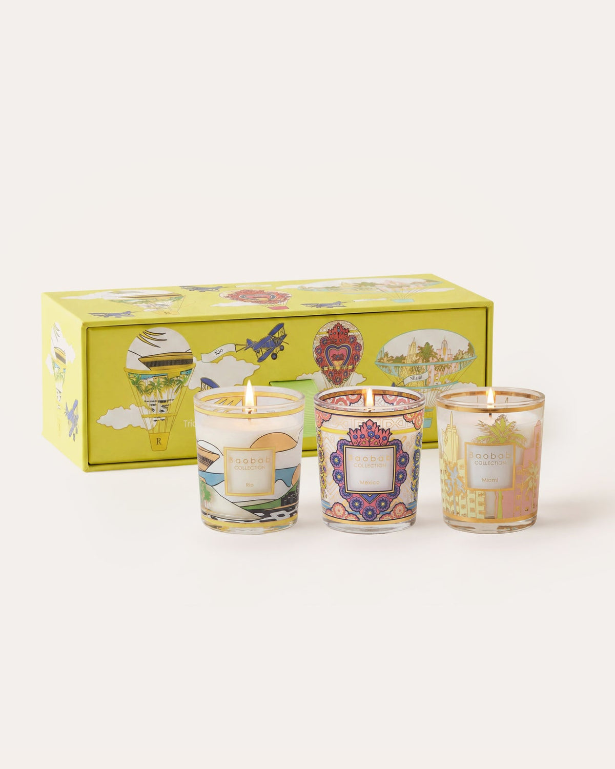 Baobab Collection Rio and Mexico Scented Candles