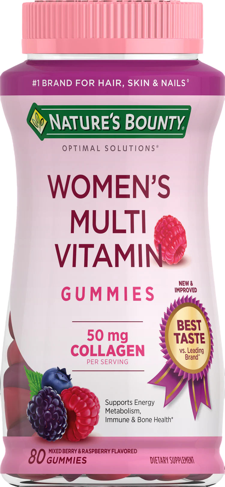 Nature's Bounty Hair Skin & Nails Gummy Multivitamin (50mg)