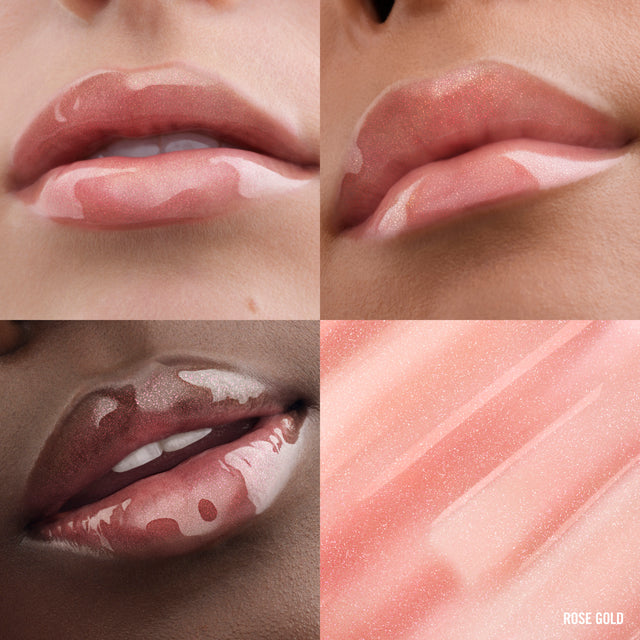 Makeup by Mario Supershine Lip Gloss Duo in Rose Gold & Rose Glaze