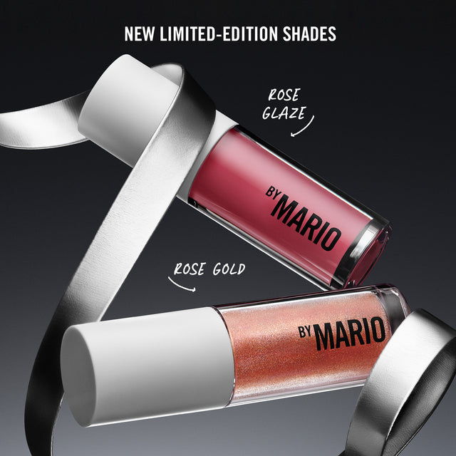 Makeup by Mario Supershine Lip Gloss Duo in Rose Gold & Rose Glaze