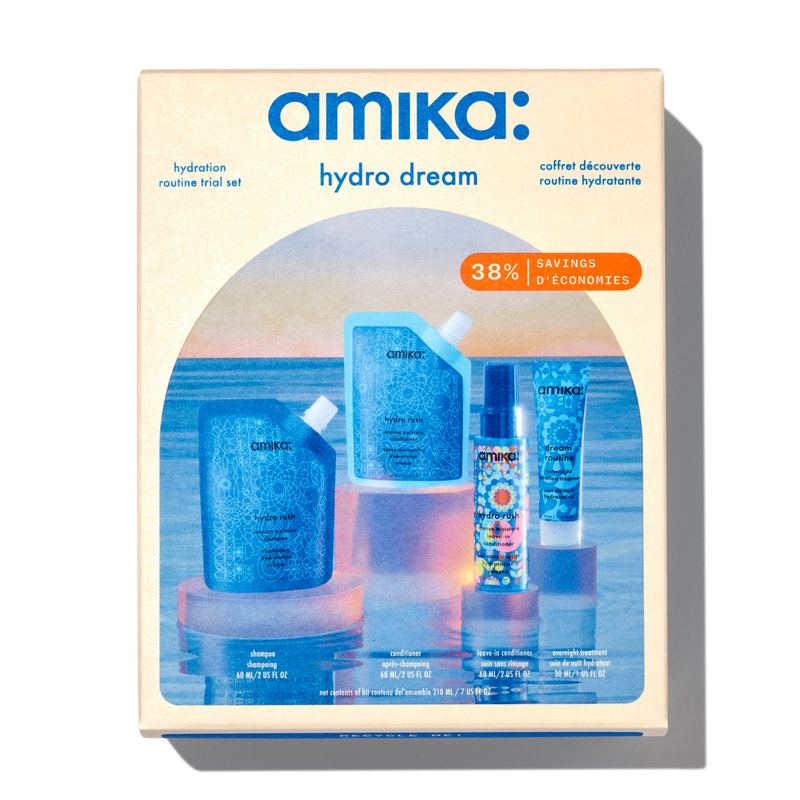 amika Hydro Dream Hydration Routine Trial Set