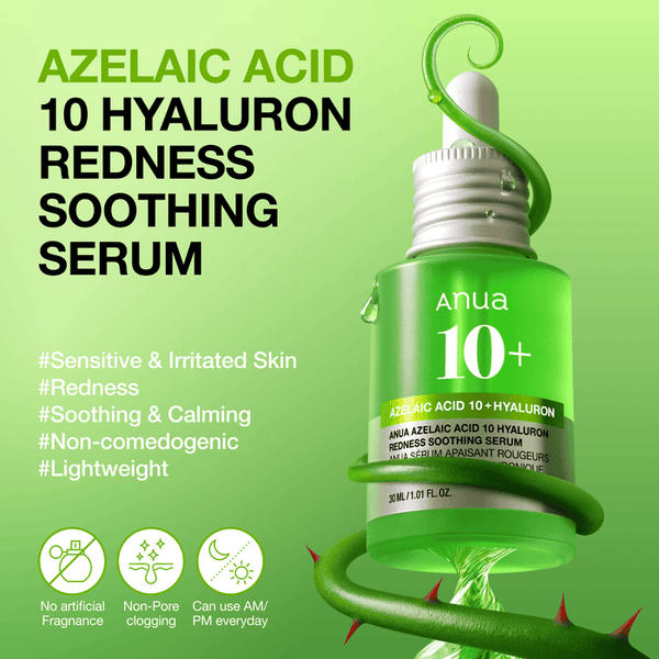 ANUA Azelaic Acid 10% and Hyaluronic Serum