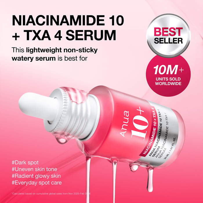 ANUA Niacinamide 10% and TXA 4% Serum
