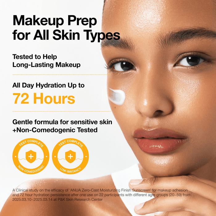 ANUA Zero-Cast Sunscreen SPF50+