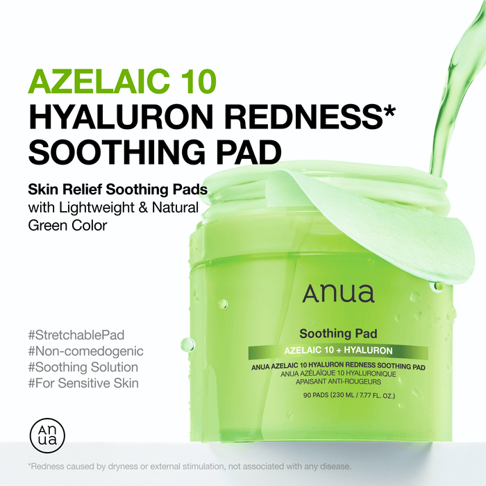 ANUA Soothing Pad with 10% Azelaic and Hyaluronic