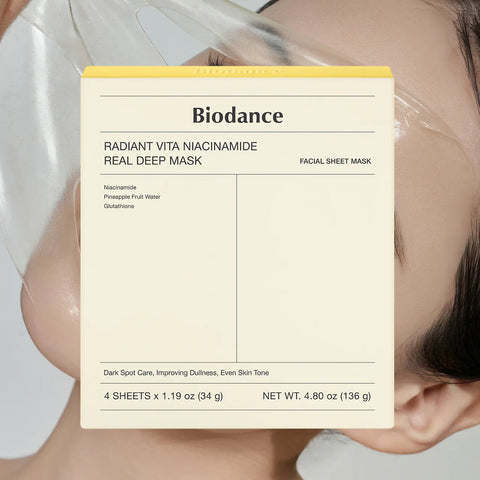Biodance Radiant Vita Niacinamide Real Deep Mask (Dark Spot Care)