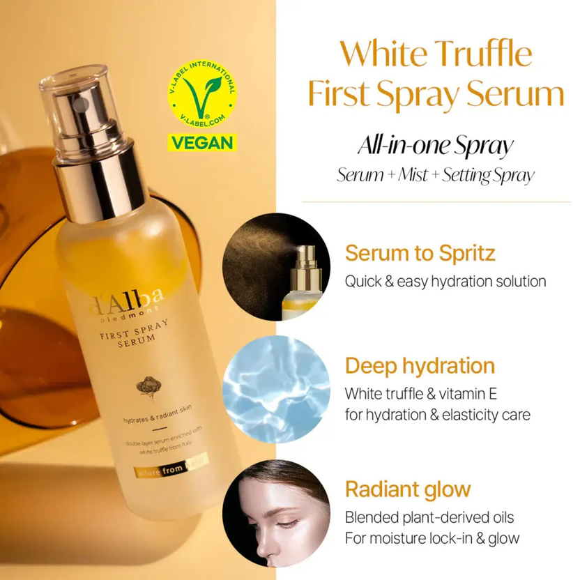 D'Alba Piedmont White Truffle Daily Spray Serum