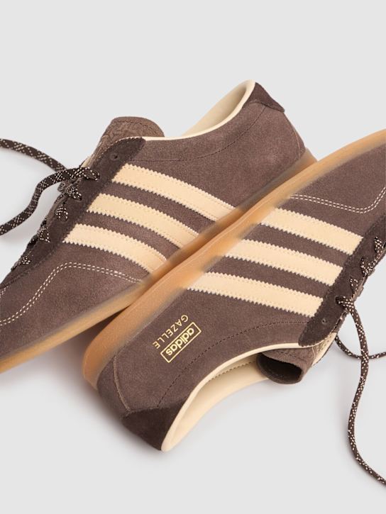 adidas Originals Ltd Ed Gazelle Low Pro Indoor Sneakers (Gentle Terra)