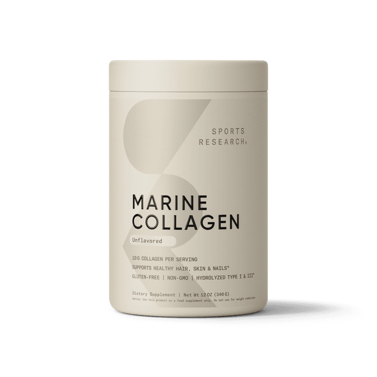 Sports Research Collagen UP Marine Collagen with HA and Vitamin C