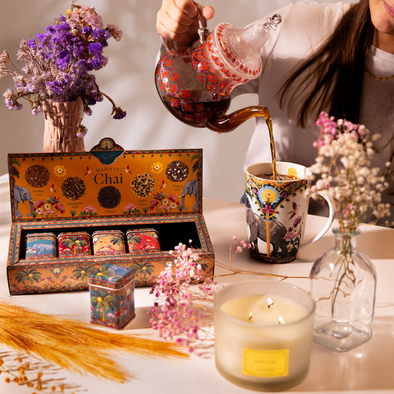 Tea Shop Majestic Chai Tea Gift Set