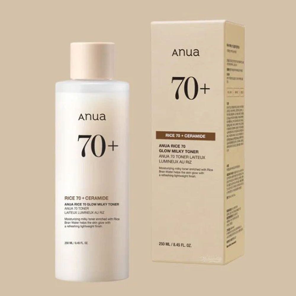 ANUA Rice 70 and Ceramide Toner
