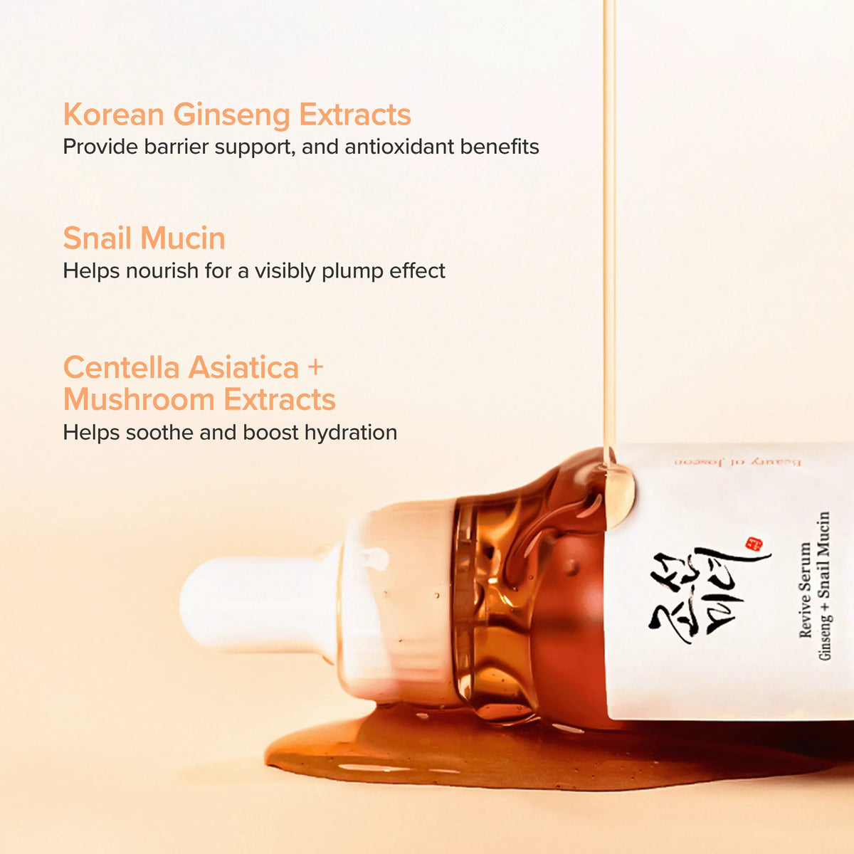 Beauty of Joseon Revive Serum with Ginseng and Snail Mucin