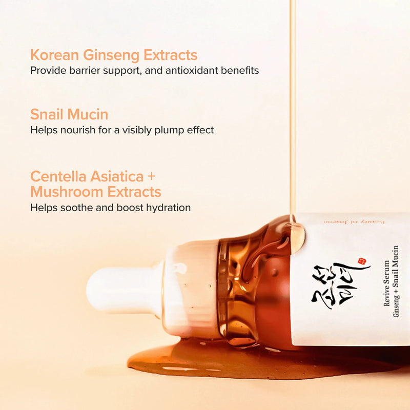 Beauty of Joseon Revive Serum with Ginseng and Snail Mucin