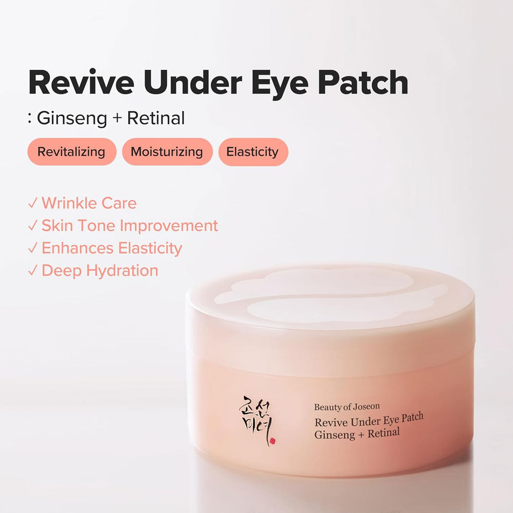 Beauty of Joseon Revive Under Eye Patch with Ginseng and Retinal