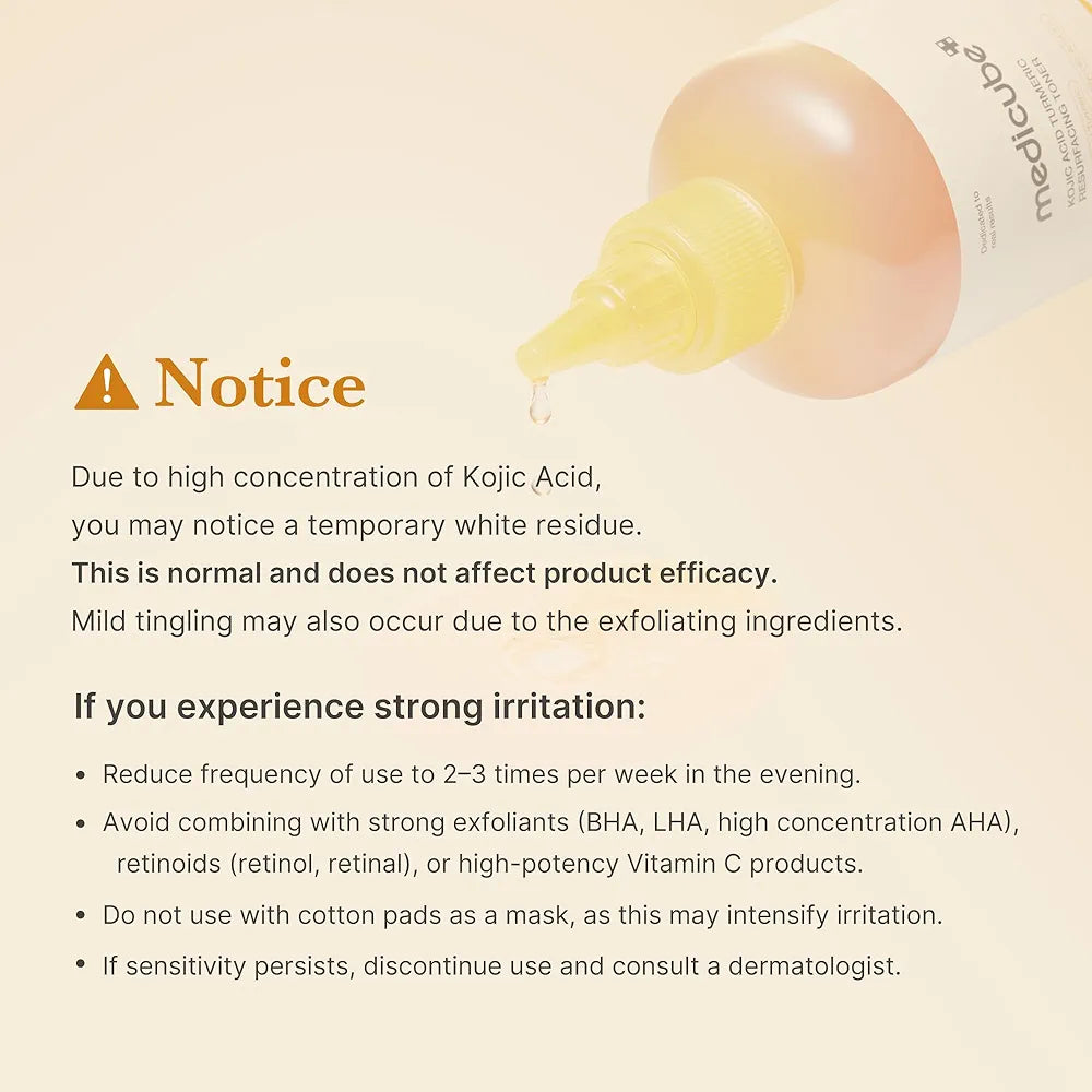 medicube Kojic Acid Turmeric Resurfacing Toner