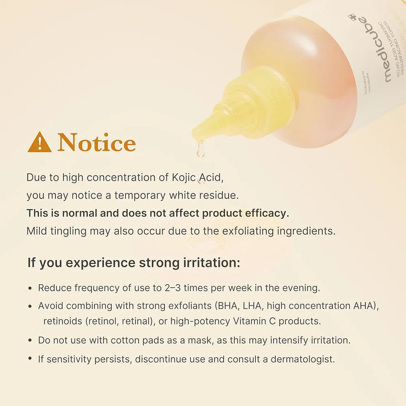 medicube Kojic Acid Turmeric Resurfacing Toner
