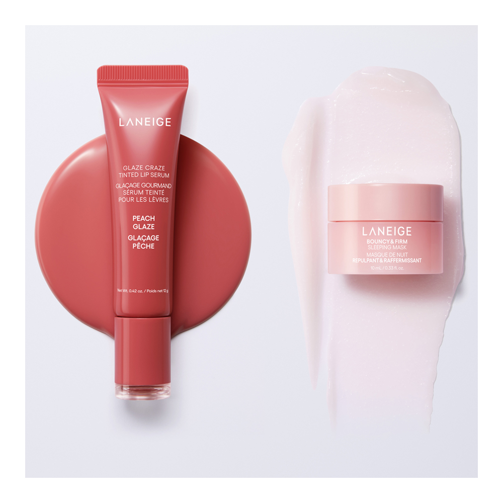 Laneige Glaze & Bouncy Drumbeat Set