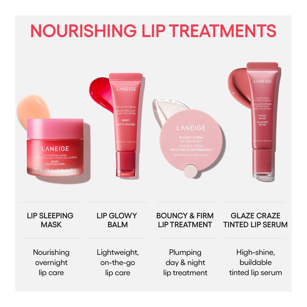 Laneige Glaze & Bouncy Drumbeat Set